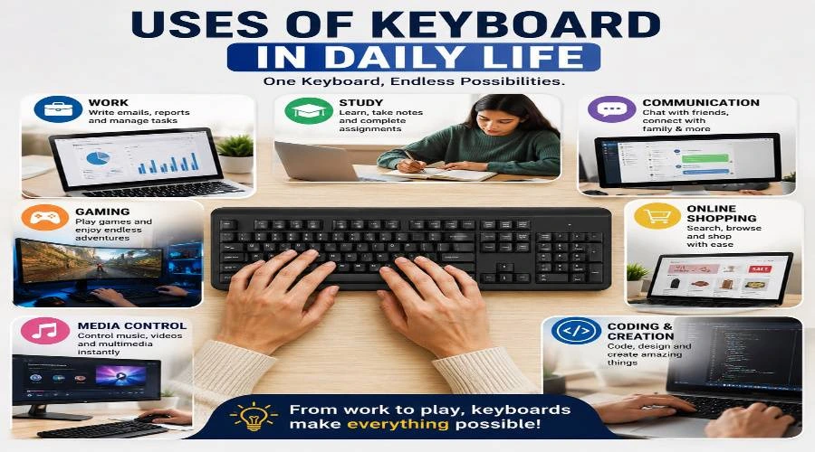 uses of keyboard