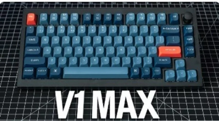 Keychron V1 Max wireless mechanical keyboard in Leopold FC660M vs Keychron V1 Max comparison